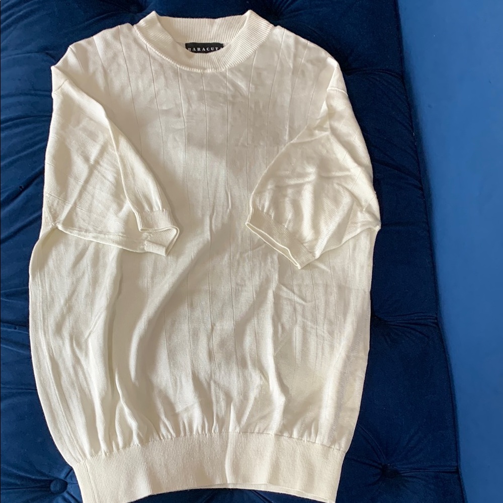 Classic White Sweater by Theory